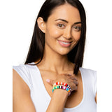 Sugar Stripe Tile Bracelet