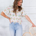 Aldridge Floral Frames Top Voy 