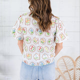 Aldridge Floral Frames Top Voy 