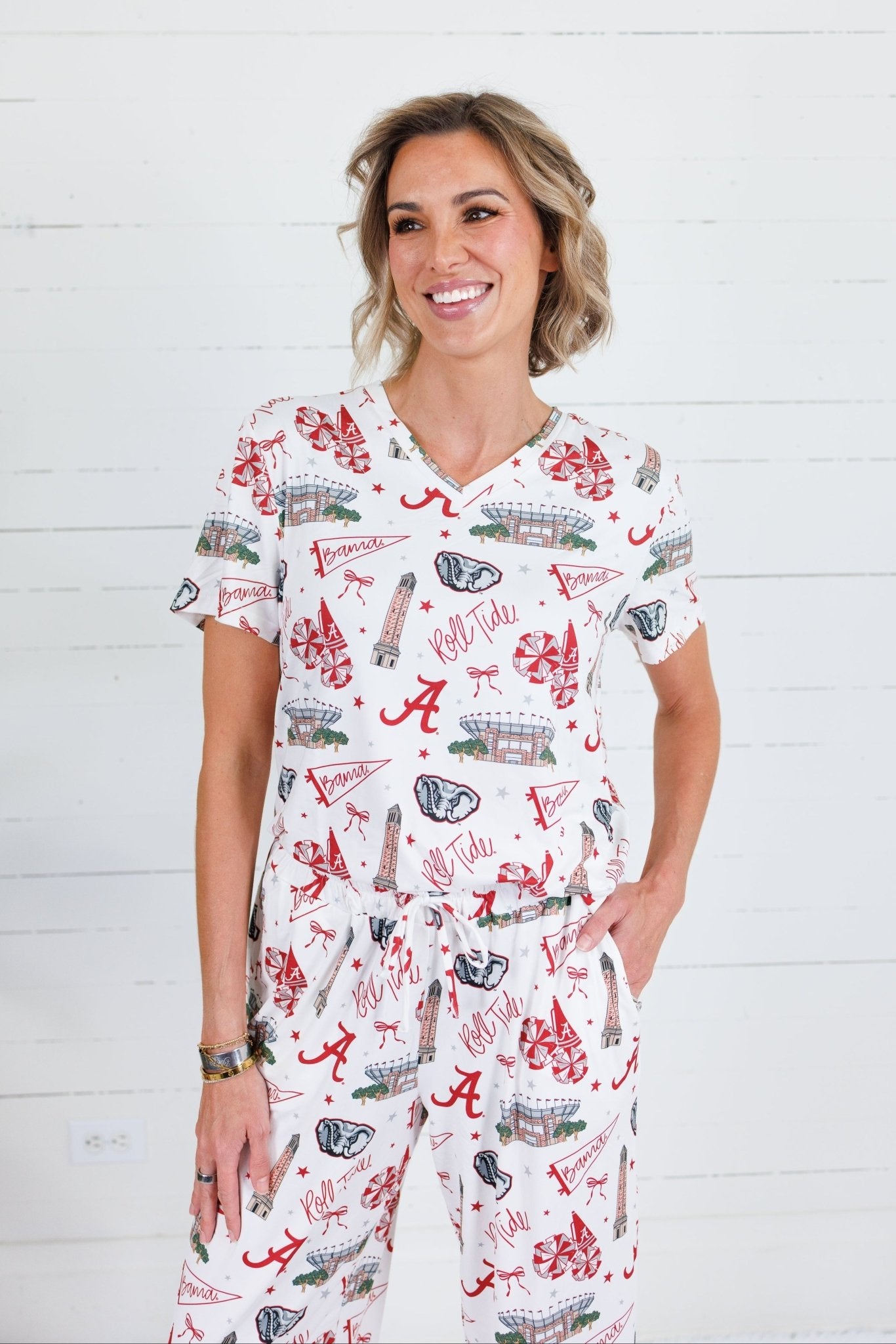 Alli Iconic Alabama PJ Set Mary Square