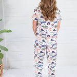 Alli Iconic Auburn Pant PJ Set Mary Square