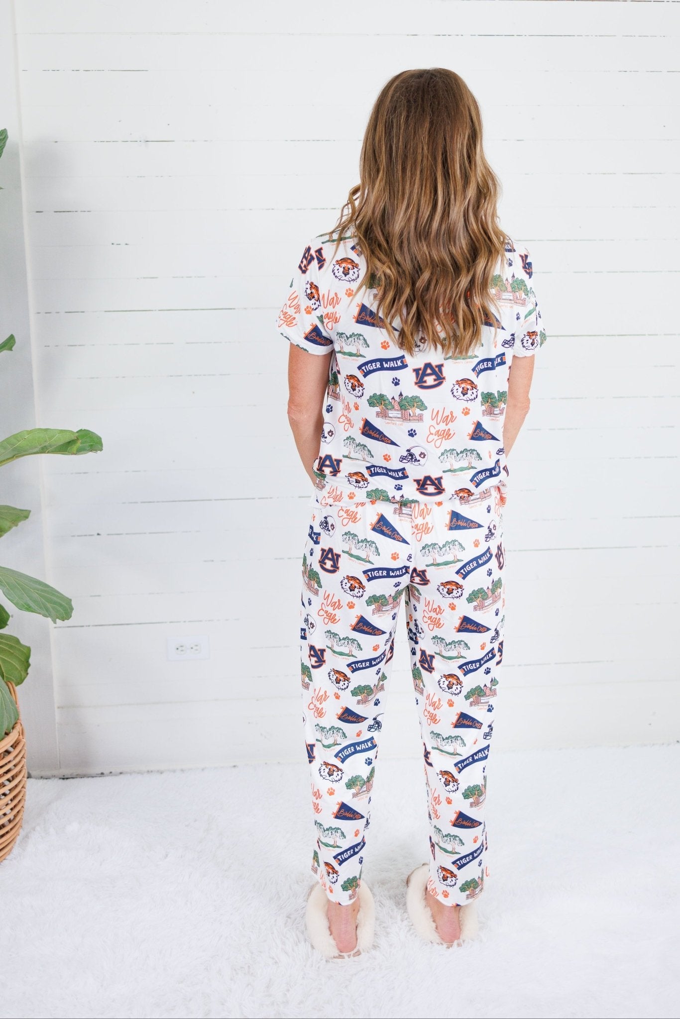 Alli Iconic Auburn Pant PJ Set Mary Square