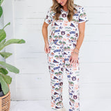 Alli Iconic Auburn Pant PJ Set Mary Square