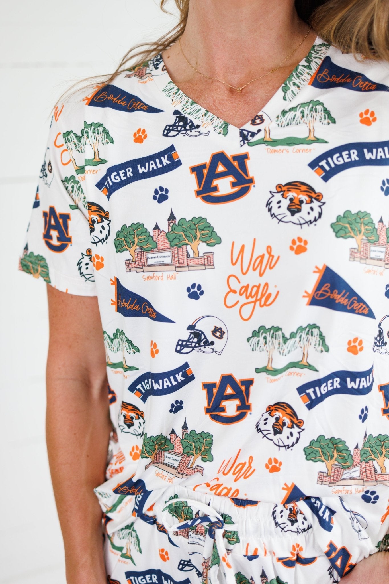 Alli Iconic Auburn Pant PJ Set Mary Square