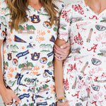 Alli Iconic Auburn Pant PJ Set Mary Square