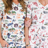 Alli Iconic Auburn Pant PJ Set Mary Square