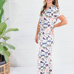 Alli Iconic Auburn Pant PJ Set Mary Square