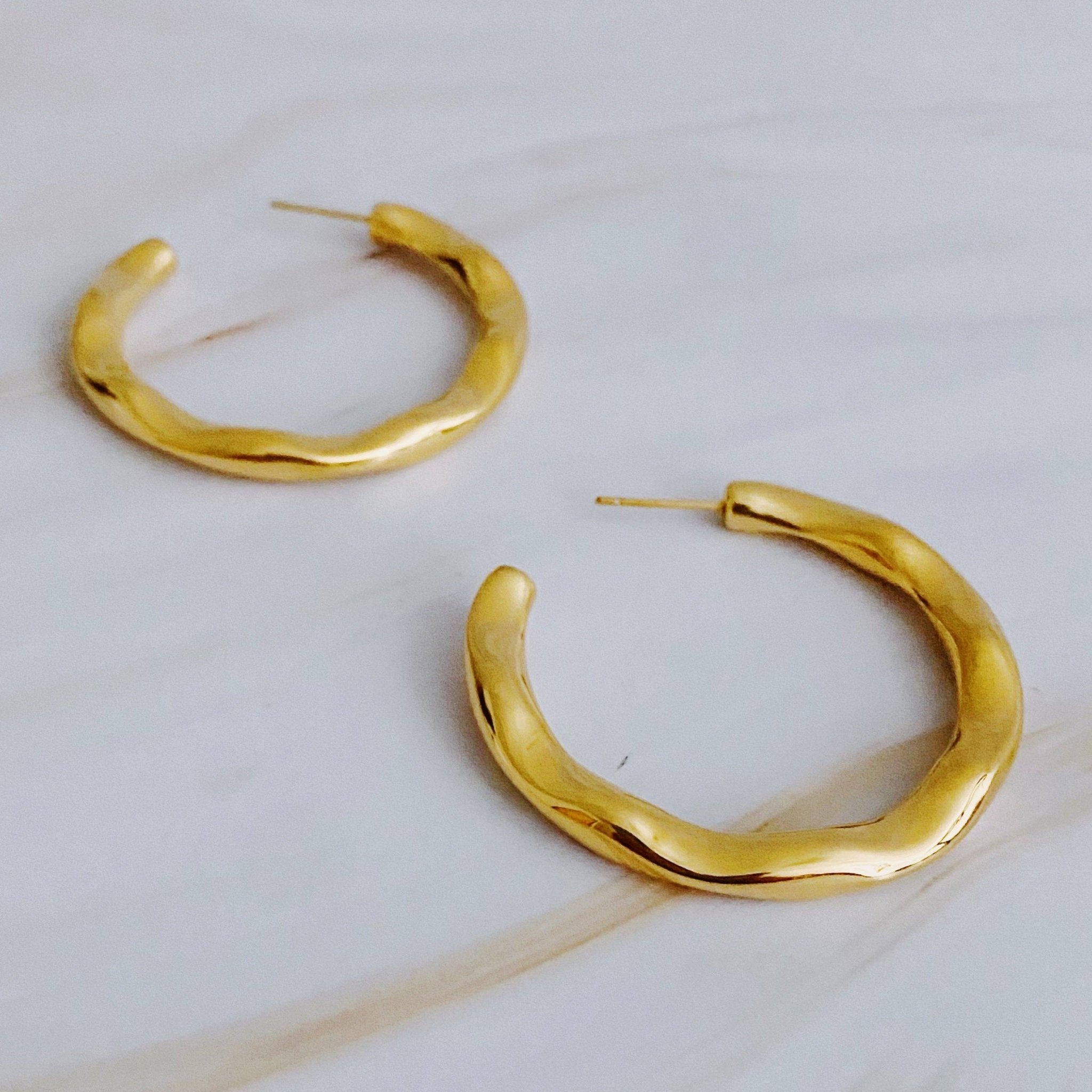 Art In Hoop Earrings - A3 Accessories - Jewelry - Earrings - Clover + Bee
