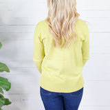 Athens Yellow Plum Oversize Pullover Metric Knits