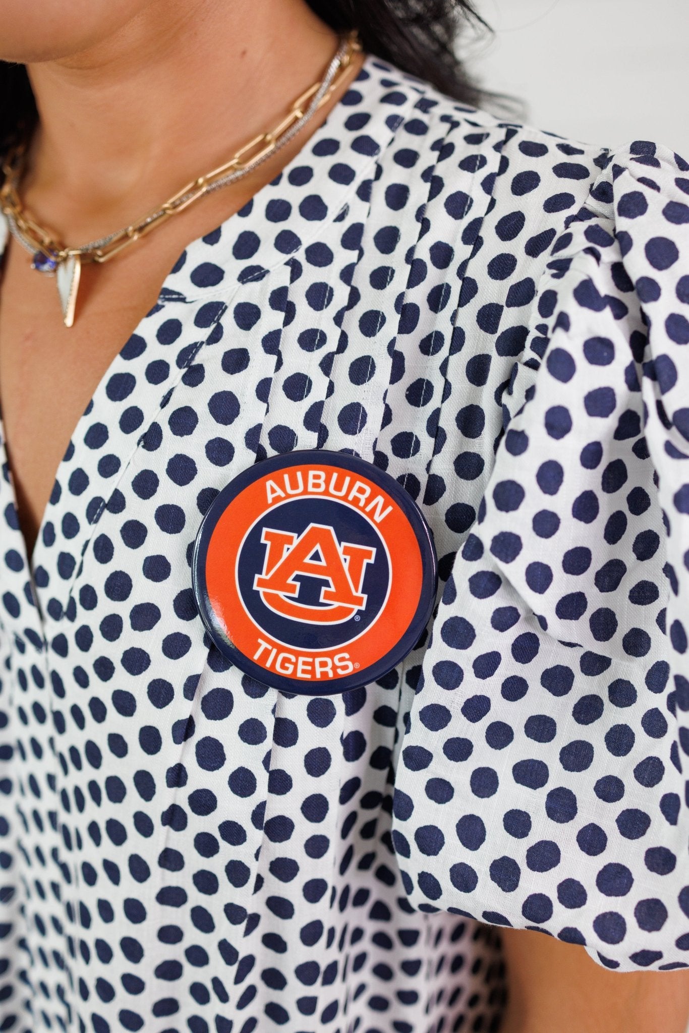 AU Auburn Tigers Gameday Button