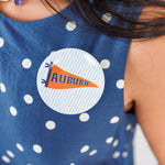 Auburn Pennant Gameday Button