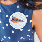Auburn Pennant Gameday Button