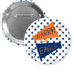 Auburn "War Eagle Megaphone" Gameday Button - A3 Accessories - miscellanous - Clover + Bee