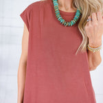Avalon Brick Ultra Soft Knit Dress Be Cool