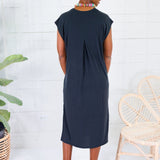 Avalon Vintage Black Ultra Soft Knit Dress Be Cool 