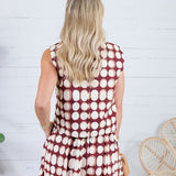 Gabby Brown Geometric Tank Top