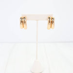 Barbourville Double Hoop Gold Earring - A3 Accessories - Jewelry - Earrings - Clover + Bee
