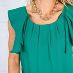 Barnes Kelly Green Mini Dress Molly Bracken