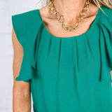 Barnes Kelly Green Mini Dress Molly Bracken