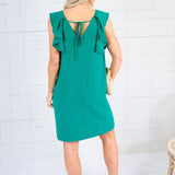 Barnes Kelly Green Mini Dress Molly Bracken