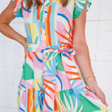 Barnes Sunshine Maxi Dress Flying Tomato