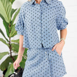 Baylie Denim Dot Skort Karlie