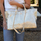 Melissa Champagne Pop Tote Bag