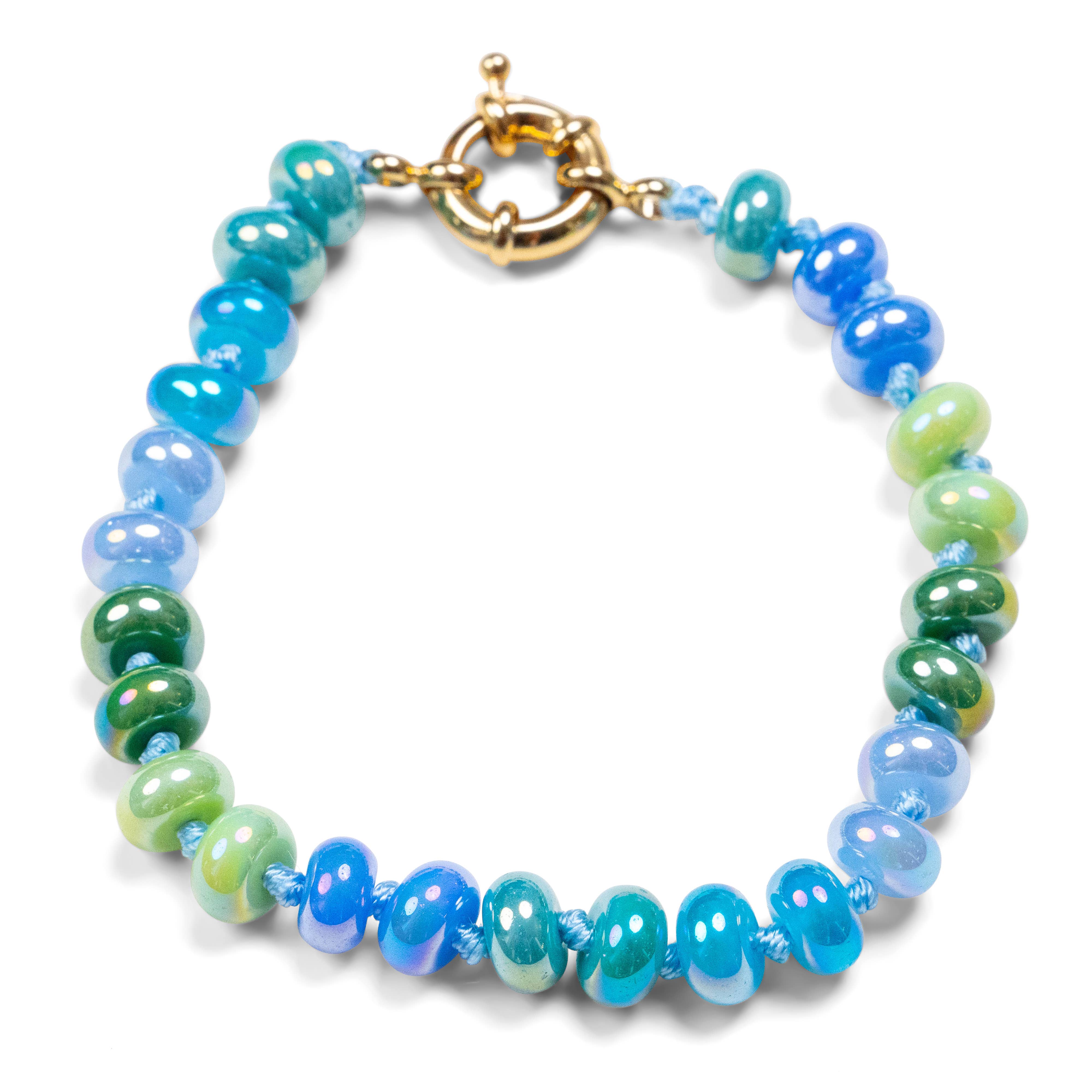 Written In Stone Beaded Bracelet