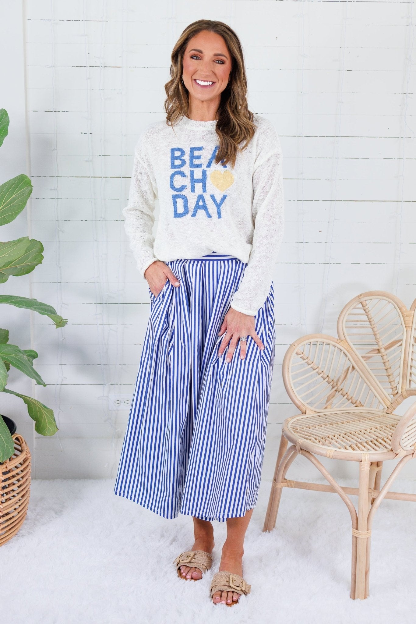 Beach Days Lightweight Summer Sweater