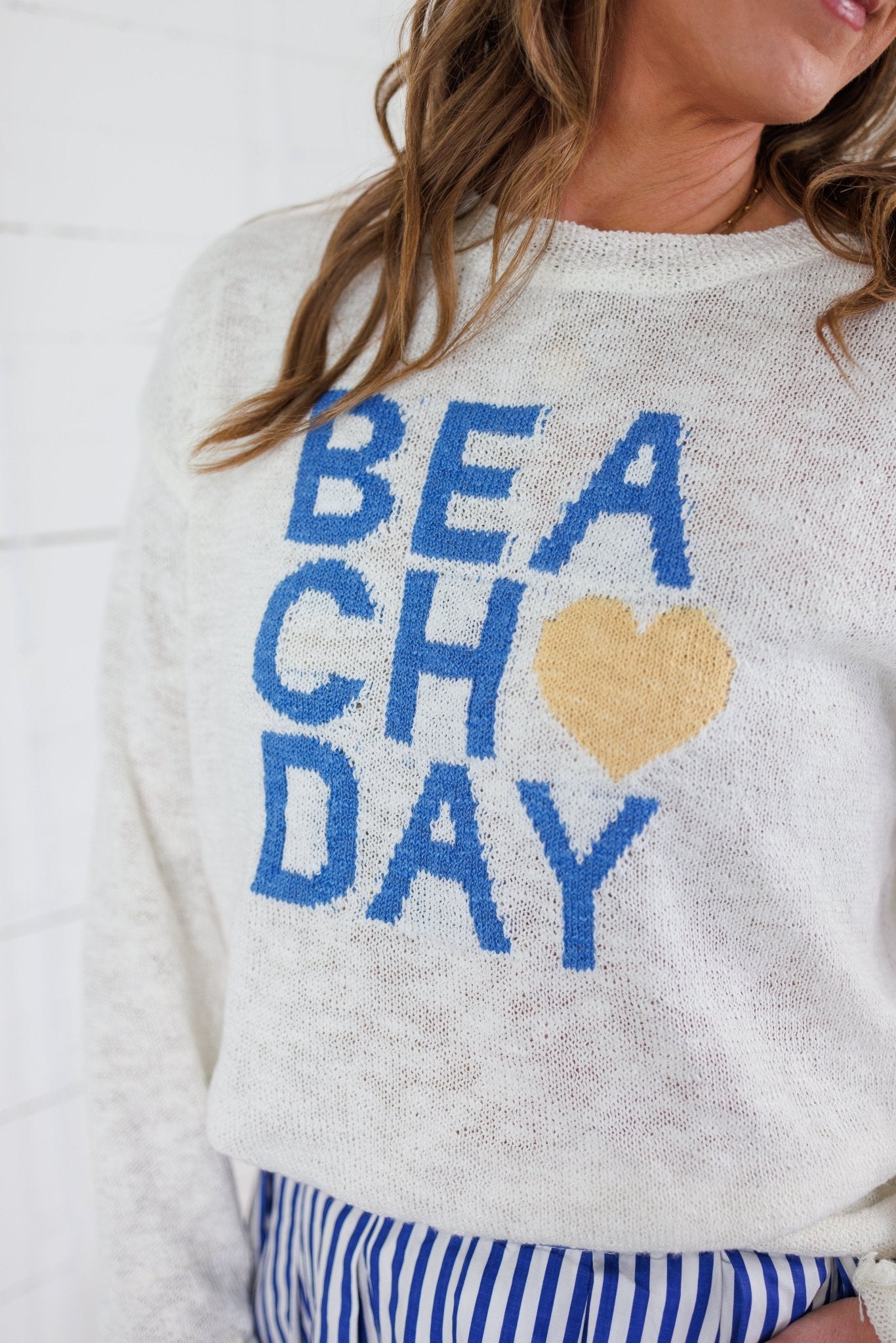 Beach Days Lightweight Summer Sweater