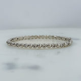 Beaded Dot +CZ Bangle Bracelet - A3 Accessories - Jewelry - Clover + Bee