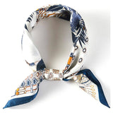 Geometric Pattern Square Scarf