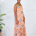 Bitsy Tan Maxi Dress Briton Court