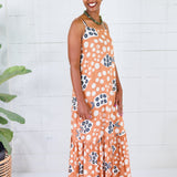 Bitsy Tan Maxi Dress Briton Court