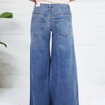 Blake Brightly Double Waistband Wide Leg Jean Kut