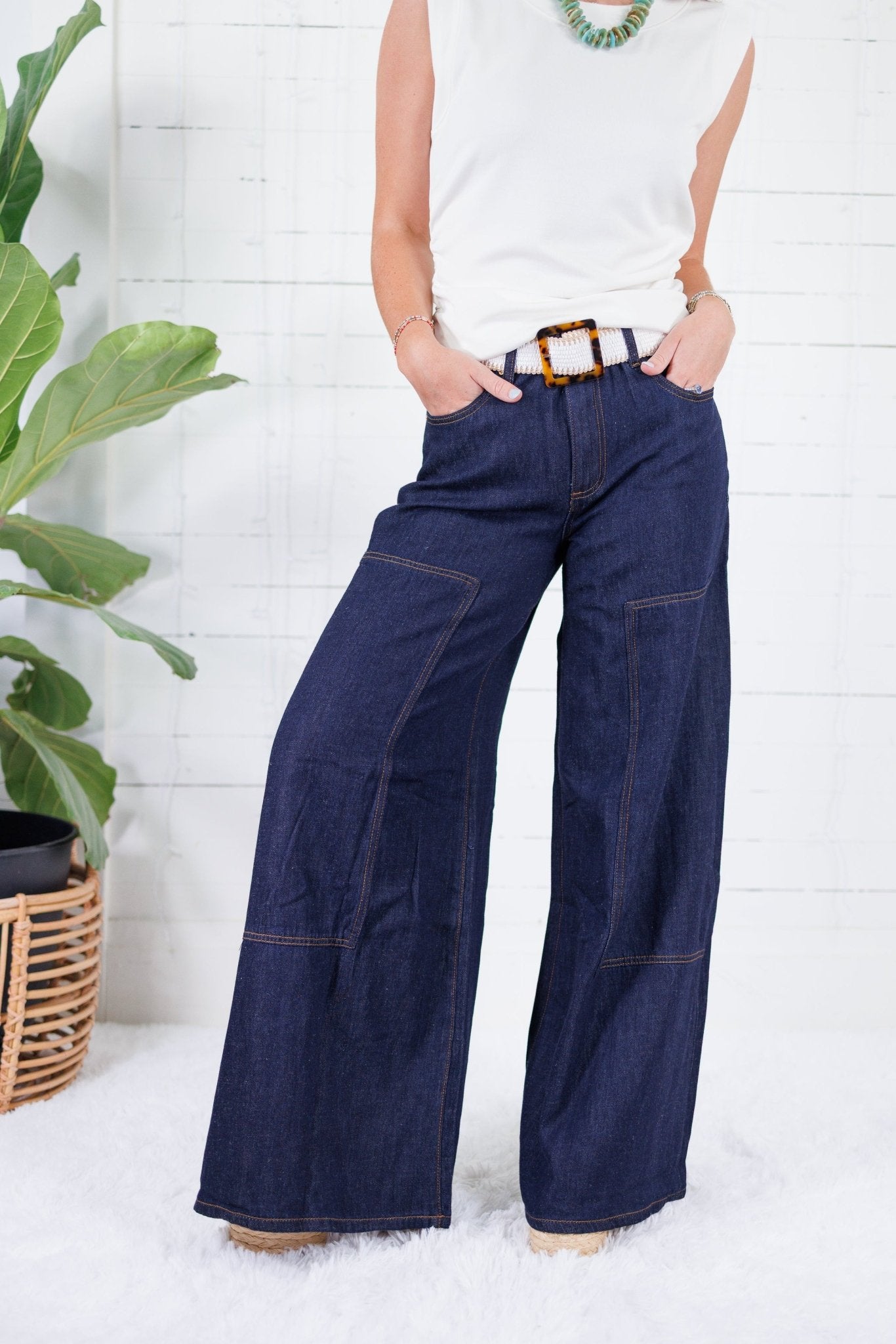 Blake Marketable Wide Leg Jeans KUT