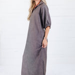 Blakely Chestnut Dress Adrienne