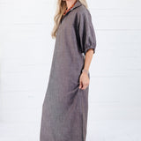 Blakely Chestnut Dress Adrienne