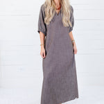 Blakely Chestnut Dress Adrienne