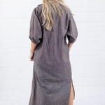 Blakely Chestnut Dress Adrienne
