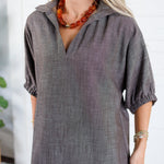 Blakely Chestnut Dress Adrienne