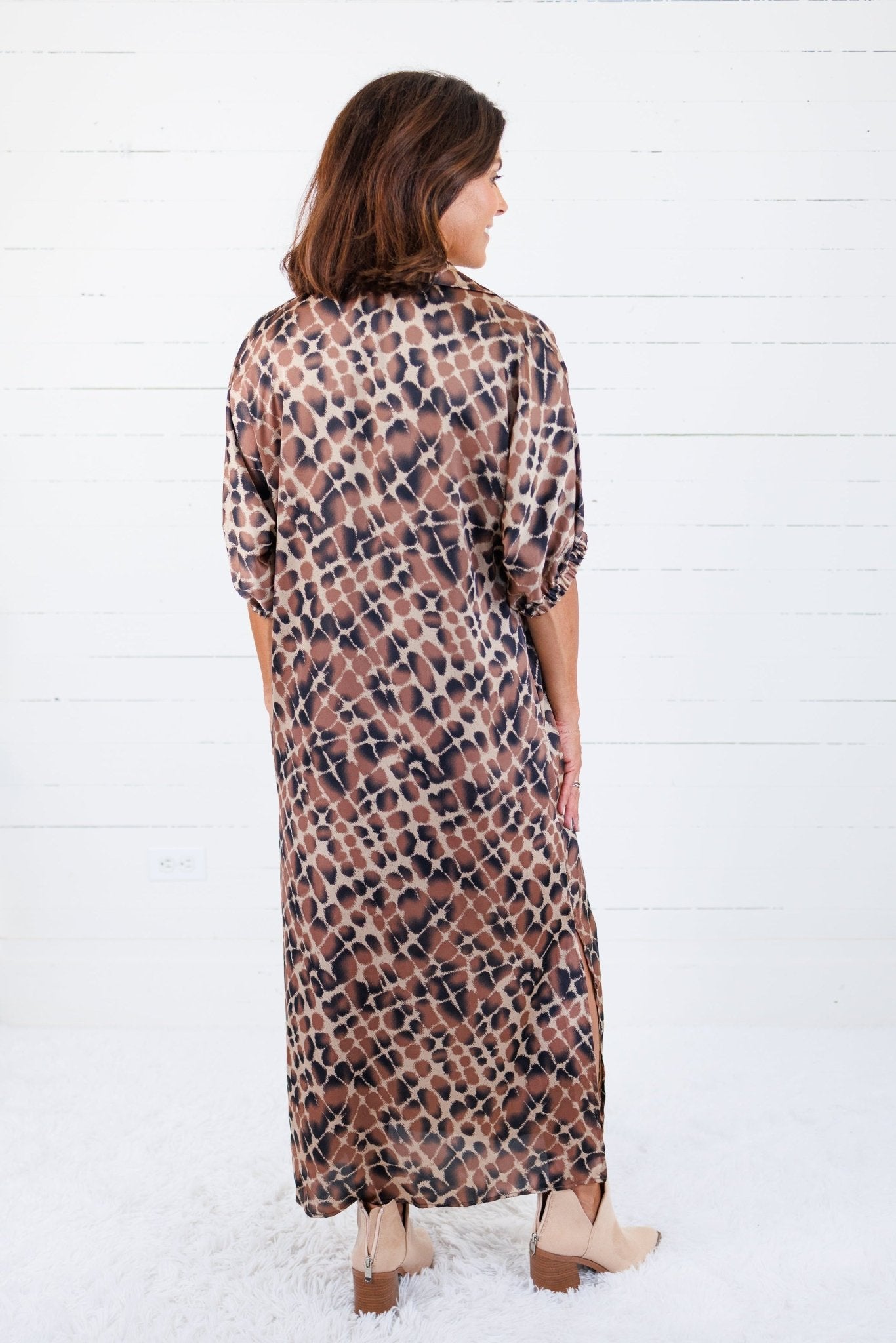 Blakely Spotted Dress Adrienne