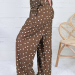 Brindley Cocoa Polka Dot Pants
