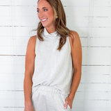 Bruce Grey Scuba Mock Top Karlie