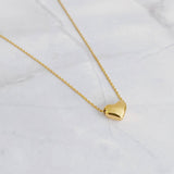 Love Bean Heart Necklace