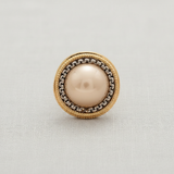 Retro Pearl Chain Stud Earrings