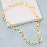 Cable Gold Chain Link Necklace - A3 Accessories - Jewelry - Clover + Bee