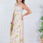 Camila Seaside Scribbles Maxi Dress Sincerely Ours