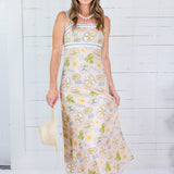 Camila Seaside Scribbles Maxi Dress Sincerely Ours