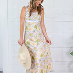Camila Seaside Scribbles Maxi Dress Sincerely Ours